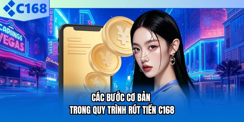 Các bước cơ bản trong quy trình rút tiền C168 Các bước cơ bản trong quy trình rút tiền C168